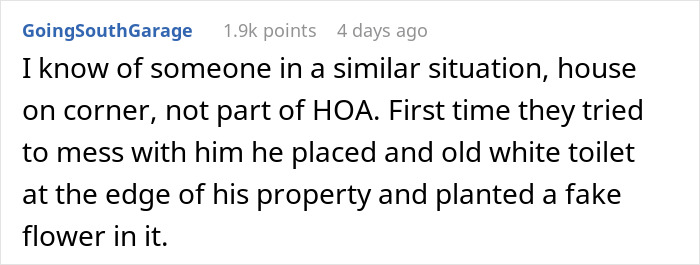 HOA Tries To Boss Around Man Who Doesn’t Belong To It, Regrets It When He Ruins Their View HOA Tries To Boss Around Man Who Doesn’t Belong To It, Regrets It When He Ruins Their View