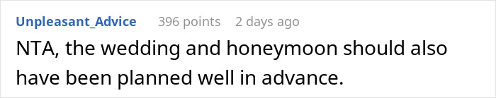 Person Plans Vacation Almost A Year In Advance, Is Chastised For Refusing To Switch With A Bride Person Plans Vacation Almost A Year In Advance, Is Chastised For Refusing To Switch With A Bride