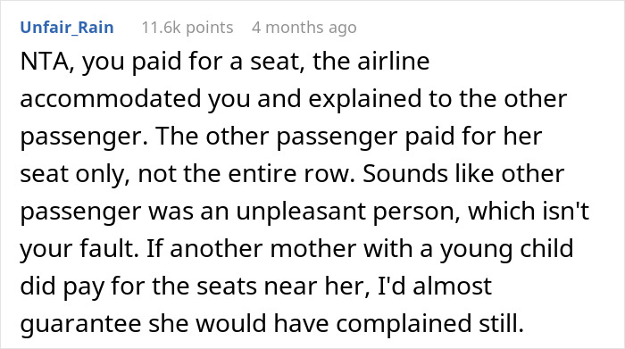 “I Should Be Ashamed”: Mom Berated For Taking Flight Attendant’s Offer Of An Upgraded Seat “I Should Be Ashamed”: Mom Berated For Taking Flight Attendant’s Offer Of An Upgraded Seat