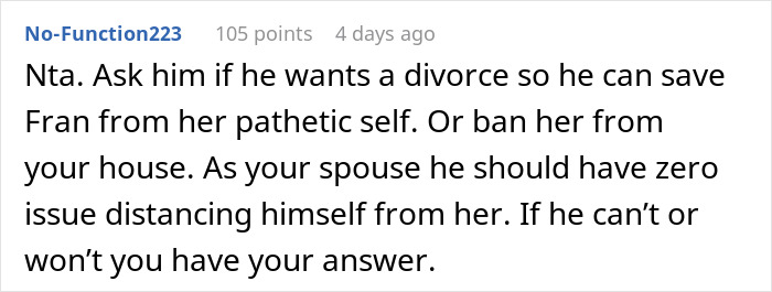 Woman Gets Upset Over Mom’s “Harmless Joke” About Her Marriage, Husband Doesn’t Take Her Side Woman Gets Upset Over Mom’s “Harmless Joke” About Her Marriage, Husband Doesn’t Take Her Side