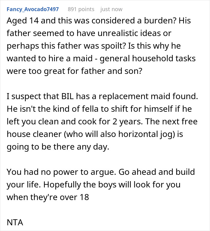 Lady Handles Chores For BIL And Nephews After Sis' Passing, Asked To Leave For Skipping A Meal Lady Handles Chores For BIL And Nephews After Sis' Passing, Asked To Leave For Skipping A Meal