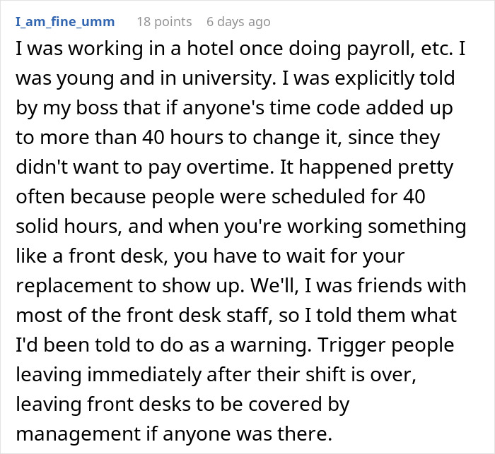 New Boss Bans Overtime, Watches In Horror As Employee Walks Out In The Middle Of Crisis New Boss Bans Overtime, Watches In Horror As Employee Walks Out In The Middle Of Crisis