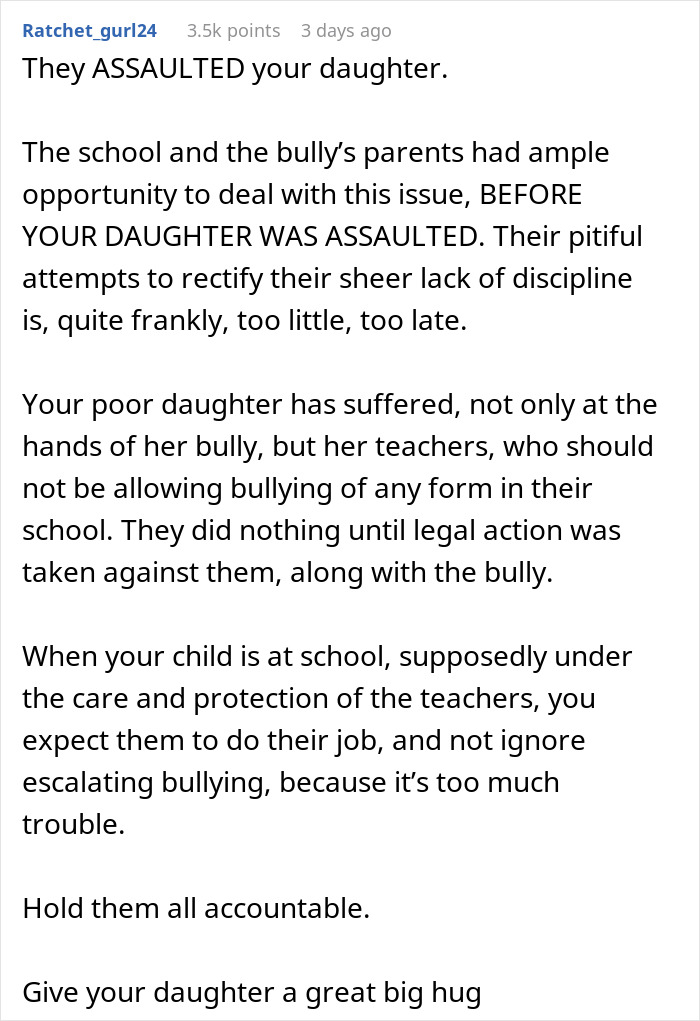 “It’s All For Show”: People Support Dad Taking Legal Action After Bullying Goes Too Far “It’s All For Show”: People Support Dad Taking Legal Action After Bullying Goes Too Far