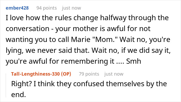 Dad, Stepmom Mock Teen’s Bio Mom, Kid Overhears Them, Quits Calling Stepmom “Mom” For Good Dad, Stepmom Mock Teen’s Bio Mom, Kid Overhears Them, Quits Calling Stepmom “Mom” For Good