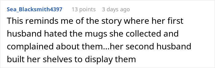 Man Promises To Pack Up Wife’s Mug Collection But Throws It Away Instead, Family Takes Revenge Man Promises To Pack Up Wife’s Mug Collection But Throws It Away Instead, Family Takes Revenge