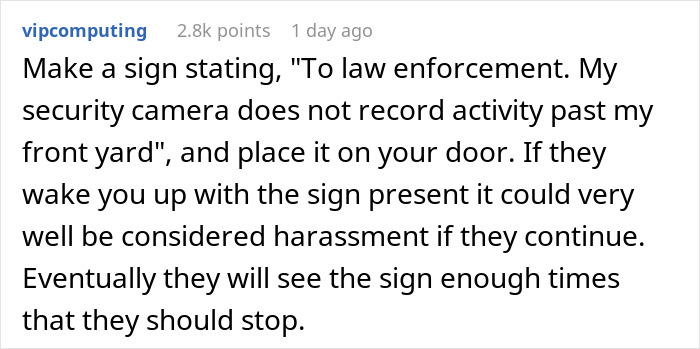 Guy Is Annoyed By Cops Repeatedly Showing Up At Night For His Door Cam Footage Guy Is Annoyed By Cops Repeatedly Showing Up At Night For His Door Cam Footage