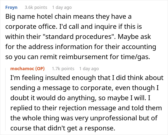 “I Was Shocked”: Person Arrives For A Job Interview At Hotel, Doesn’t Even Get Past The Lobby “I Was Shocked”: Person Arrives For A Job Interview At Hotel, Doesn’t Even Get Past The Lobby
