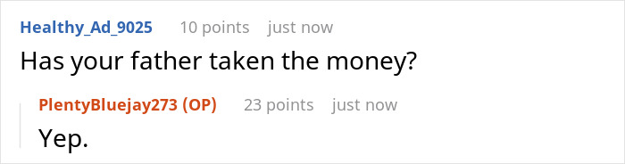 Dad Caught Trying To Swipe Son’s Inheritance For New Fam, Teen Laughs As Grandparents Cut Him Off Dad Caught Trying To Swipe Son’s Inheritance For New Fam, Teen Laughs As Grandparents Cut Him Off