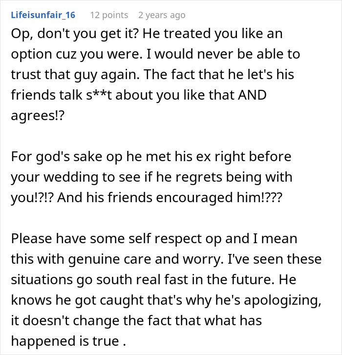 Newlywed Learns Husband Doesn’t Find Her Attractive After Eavesdropping On His Conversation Newlywed Learns Husband Doesn’t Find Her Attractive After Eavesdropping On His Conversation