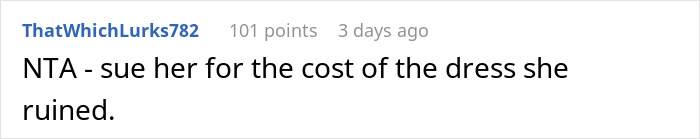 “I Hope Your Husband Cheats”: Woman Ruins Sister’s Wedding Dress, Her Clapback Makes Her Cry “I Hope Your Husband Cheats”: Woman Ruins Sister’s Wedding Dress, Her Clapback Makes Her Cry