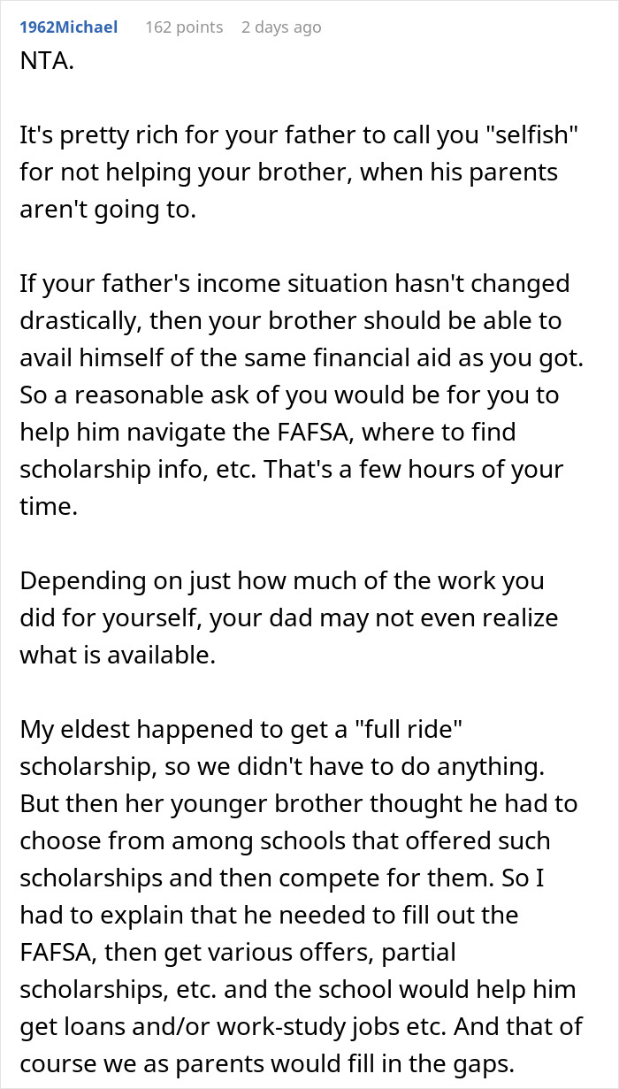 Dad Never Helped His Daughter, Does The Same For His Son But Expects Her To Do His Job Dad Never Helped His Daughter, Does The Same For His Son But Expects Her To Do His Job