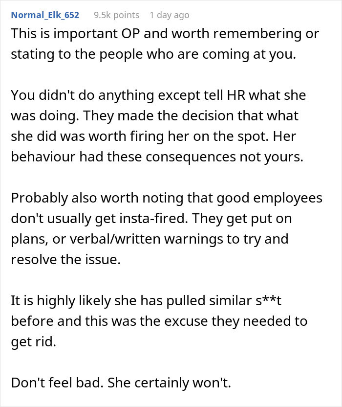 Karen Purposefully Puts Coworker’s Health At Risk As She Doesn’t Believe They’re Sick, Gets Fired Karen Purposefully Puts Coworker’s Health At Risk As She Doesn’t Believe They’re Sick, Gets Fired