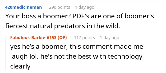 Boss Can't Manage To Save PDF File Despite Woman's Instructions, Loses It After All Work Disappears Boss Can't Manage To Save PDF File Despite Woman's Instructions, Loses It After All Work Disappears