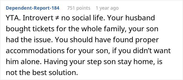 Mom Uninvites Stepson From Fam’s Trip To Disney World, Netizens Conclude That She’s A Total Jerk Mom Uninvites Stepson From Fam’s Trip To Disney World, Netizens Conclude That She’s A Total Jerk