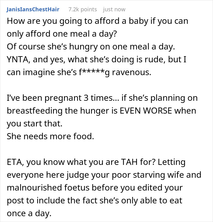 Starving Pregnant Wife Forced To Only Eat A Meal A Day, Man Gets Mad When She Reaches For His Food Starving Pregnant Wife Forced To Only Eat A Meal A Day, Man Gets Mad When She Reaches For His Food