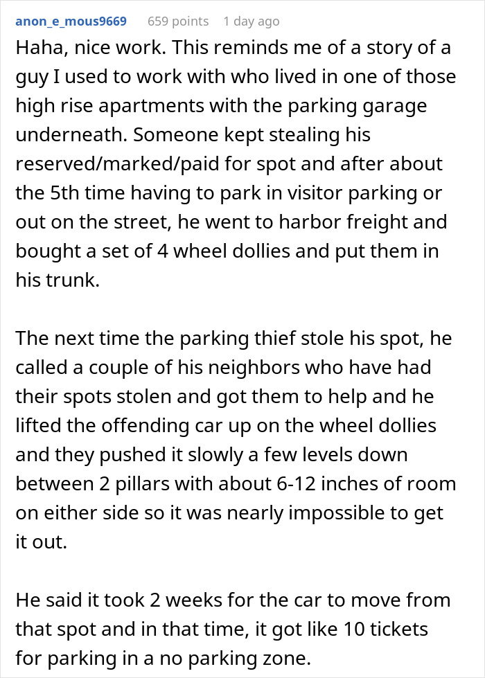 “Karen Tried to Steal My Parking Spot, So I Made Sure She Never Got Another One Again” “Karen Tried to Steal My Parking Spot, So I Made Sure She Never Got Another One Again”