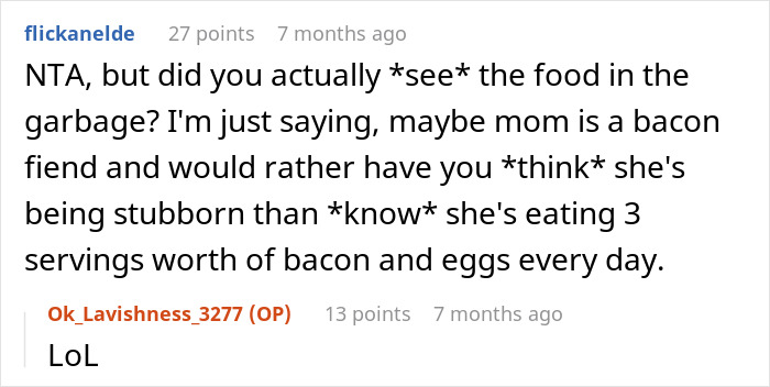 Guy Tells Mom To Get Out After She Wastes Months Of His Food, Mom And Sister Furious Guy Tells Mom To Get Out After She Wastes Months Of His Food, Mom And Sister Furious