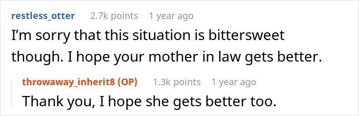 "Too Bad For Her": Ex-Husband And Mistress Think They're Getting MIL's Money, Are Very Wrong "Too Bad For Her": Ex-Husband And Mistress Think They're Getting MIL's Money, Are Very Wrong