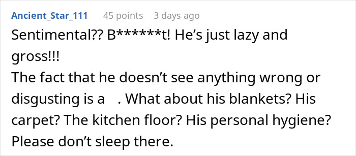 Man’s Pillow Situation Leaves GF Gagging And Walking Out Of Plans To Stay The Night Man’s Pillow Situation Leaves GF Gagging And Walking Out Of Plans To Stay The Night