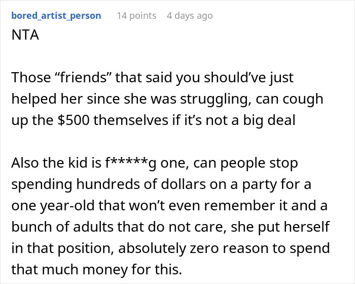 Mom Ruins Friendship With BFF After Expecting Her To Pay Hundreds For Catering At Son’s B-Day Mom Ruins Friendship With BFF After Expecting Her To Pay Hundreds For Catering At Son’s B-Day
