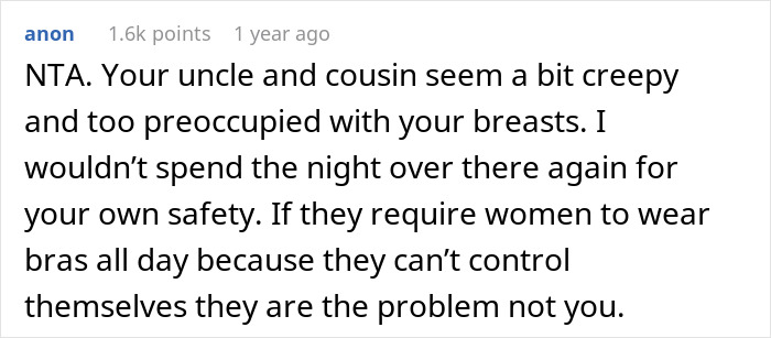 Teen Comes For A Sleepover, Spends The Whole Night In Her Room After A Fight Over Wearing A Bra Teen Comes For A Sleepover, Spends The Whole Night In Her Room After A Fight Over Wearing A Bra