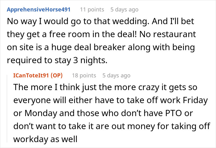 “Hell No”: Woman Shames Friend’s Ridiculous Wedding Expectations That Made Her Opt Out “Hell No”: Woman Shames Friend’s Ridiculous Wedding Expectations That Made Her Opt Out