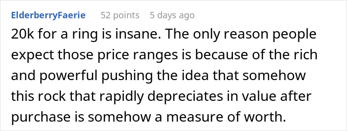 Man Realizes His Values Don’t Match His Fiancée’s After Proposing, Ends Everything Man Realizes His Values Don’t Match His Fiancée’s After Proposing, Ends Everything