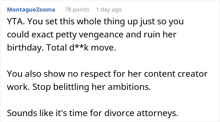 “AITA For Letting My Chronically Late Wife Miss An Event She Was Looking Forward To?” “AITA For Letting My Chronically Late Wife Miss An Event She Was Looking Forward To?”