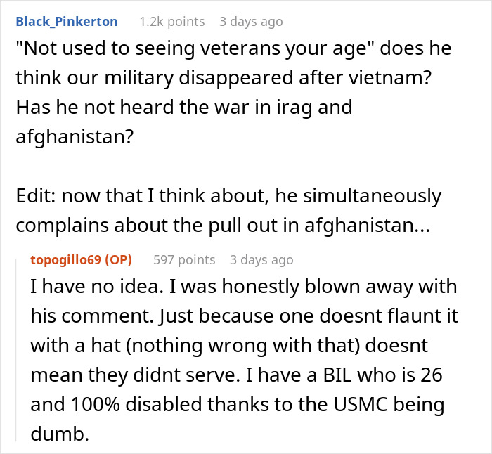 Soldier Refuses To Take Disrespect From Elder, Teaches Him What A Modern Veteran Looks Like Soldier Refuses To Take Disrespect From Elder, Teaches Him What A Modern Veteran Looks Like