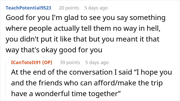 “Hell No”: Woman Shames Friend’s Ridiculous Wedding Expectations That Made Her Opt Out “Hell No”: Woman Shames Friend’s Ridiculous Wedding Expectations That Made Her Opt Out