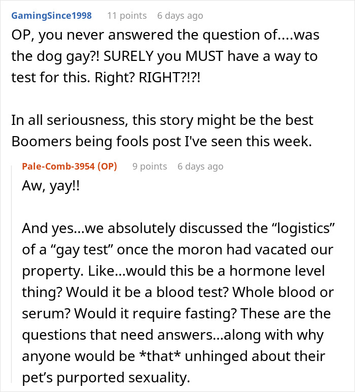 Vets Tell Pet Owner There Is No Gay Test, He Loses It And Throws A Tantrum Vets Tell Pet Owner There Is No Gay Test, He Loses It And Throws A Tantrum