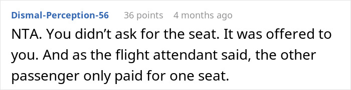 “I Should Be Ashamed”: Mom Berated For Taking Flight Attendant’s Offer Of An Upgraded Seat “I Should Be Ashamed”: Mom Berated For Taking Flight Attendant’s Offer Of An Upgraded Seat