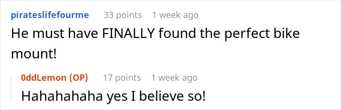 Guy Sick Of Lady's Bike Blocking Hall, Gets It Removed By Property Management As She Won't Listen Guy Sick Of Lady's Bike Blocking Hall, Gets It Removed By Property Management As She Won't Listen