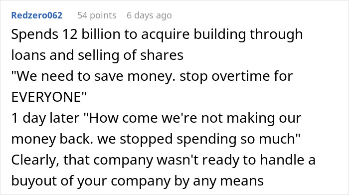 New Boss Bans Overtime, Watches In Horror As Employee Walks Out In The Middle Of Crisis New Boss Bans Overtime, Watches In Horror As Employee Walks Out In The Middle Of Crisis