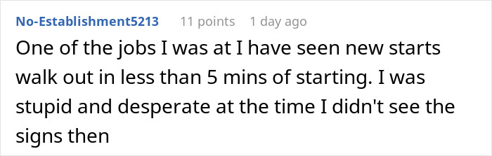 Toxic Boss Belittles Guy For Having A Life Beyond Work, He Resigns On Day One Toxic Boss Belittles Guy For Having A Life Beyond Work, He Resigns On Day One