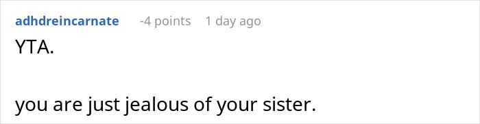 Woman Has A Disaster Of A Wedding Because Of Her Sister, Parents Don’t Get What’s The Issue Woman Has A Disaster Of A Wedding Because Of Her Sister, Parents Don’t Get What’s The Issue