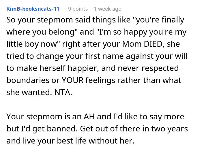 Teen Rejects Stepmom's Numerous Attempts To Change His First And Last Names, She Goes Dramatic Teen Rejects Stepmom's Numerous Attempts To Change His First And Last Names, She Goes Dramatic