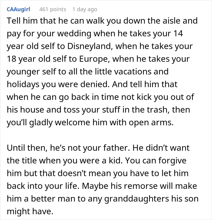“I Blocked Him”: Divorced Father Throws 18YO Daughter Out, Attempts To Reconcile A Decade Later “I Blocked Him”: Divorced Father Throws 18YO Daughter Out, Attempts To Reconcile A Decade Later