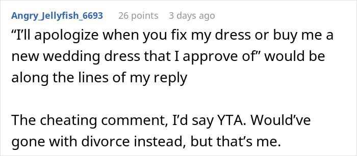 “I Hope Your Husband Cheats”: Woman Ruins Sister’s Wedding Dress, Her Clapback Makes Her Cry “I Hope Your Husband Cheats”: Woman Ruins Sister’s Wedding Dress, Her Clapback Makes Her Cry