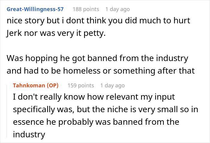 “Good Riddance”: Office Bully Thinks He Got The Last Laugh, Realizes He’s Left With No Prospects “Good Riddance”: Office Bully Thinks He Got The Last Laugh, Realizes He’s Left With No Prospects