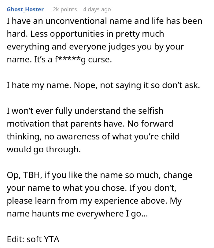 Mom Gets A Reality Check About Her “Unique” Baby Name After Aunt Bursts Out Laughing Mom Gets A Reality Check About Her “Unique” Baby Name After Aunt Bursts Out Laughing