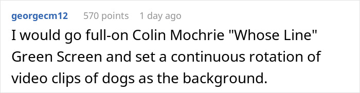 “My Dog Was Simply Sitting”: Worker Maliciously Complies With No-Dogs Home Office Policy “My Dog Was Simply Sitting”: Worker Maliciously Complies With No-Dogs Home Office Policy