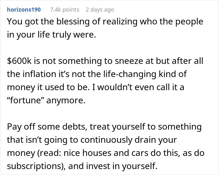 Family And Boyfriend Start Demanding And Spending Woman's Lottery Winnings, She Cuts Them Off Family And Boyfriend Start Demanding And Spending Woman's Lottery Winnings, She Cuts Them Off