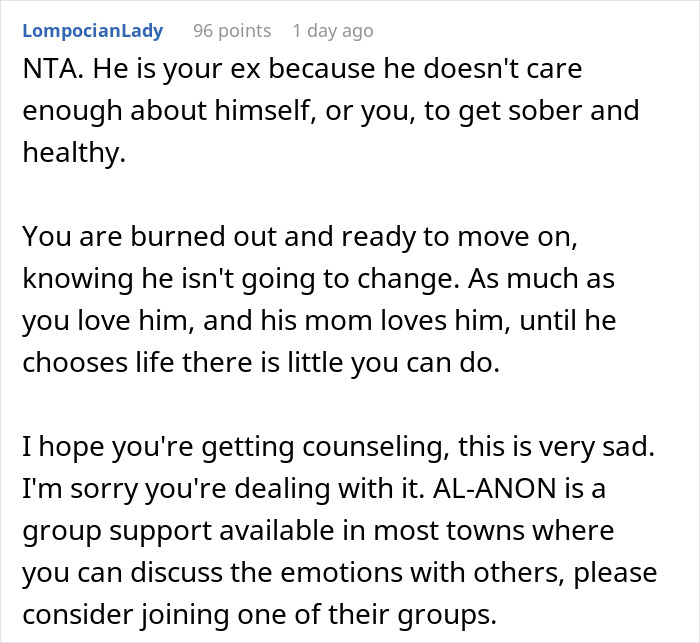 Woman Refuses To Check Up On Alcoholic Ex, As She’s Tired Of Him, He Nearly Dies In The Process Woman Refuses To Check Up On Alcoholic Ex, As She’s Tired Of Him, He Nearly Dies In The Process
