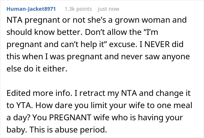 Starving Pregnant Wife Forced To Only Eat A Meal A Day, Man Gets Mad When She Reaches For His Food Starving Pregnant Wife Forced To Only Eat A Meal A Day, Man Gets Mad When She Reaches For His Food
