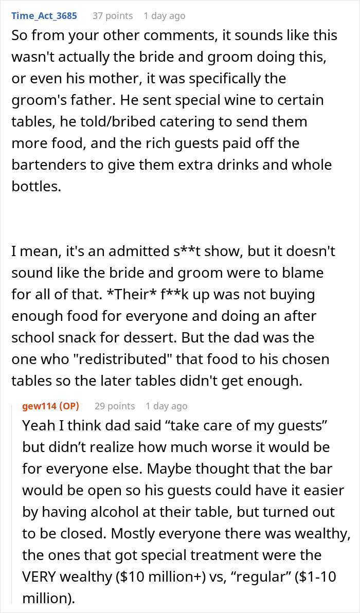 “Groom’s Mother Left In Tears”: Wedding Guests Left Segregated Over Wealth At Reception “Groom’s Mother Left In Tears”: Wedding Guests Left Segregated Over Wealth At Reception