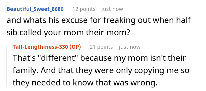 Dad, Stepmom Mock Teen’s Bio Mom, Kid Overhears Them, Quits Calling Stepmom “Mom” For Good Dad, Stepmom Mock Teen’s Bio Mom, Kid Overhears Them, Quits Calling Stepmom “Mom” For Good