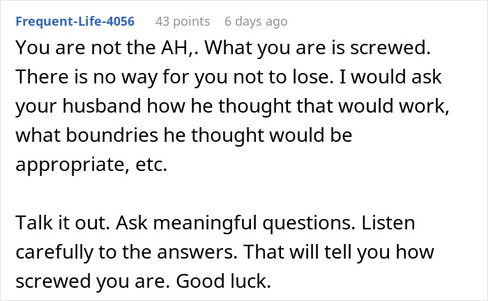 “I’m Being Pushed Out Of My Own Home”: Woman Refuses To Let Husband’s Ex Live With Them “I’m Being Pushed Out Of My Own Home”: Woman Refuses To Let Husband’s Ex Live With Them