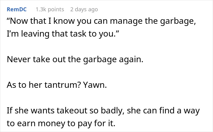 Wife Accuses Husband Of ‘Starving Her’ After He Cancels Credit Card Due To $1,176 Takeout Bill Wife Accuses Husband Of ‘Starving Her’ After He Cancels Credit Card Due To $1,176 Takeout Bill
