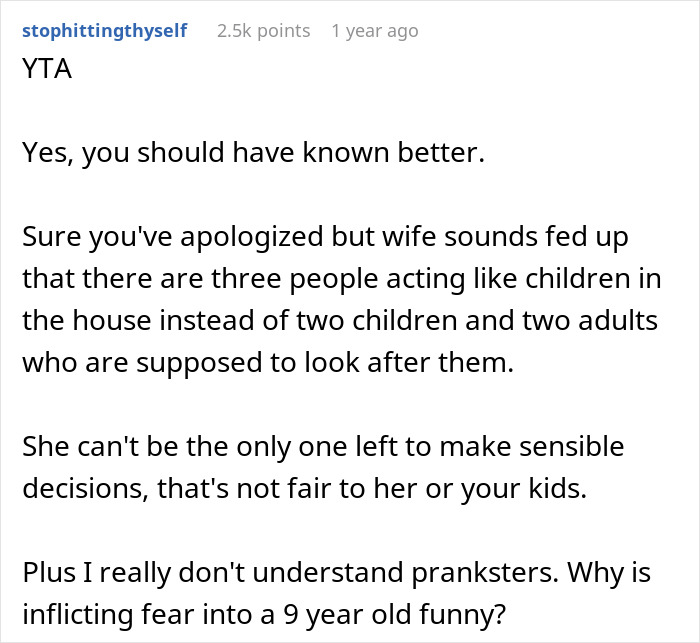 People Tear This Dad Apart Online After He Seeks Support Because Wife Won’t Forgive His Prank People Tear This Dad Apart Online After He Seeks Support Because Wife Won’t Forgive His Prank